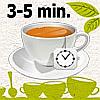 tea preparation time 3-5 min