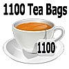 1100 one cup tea bags pack 