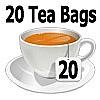 20 tea bags pack 