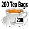 200 tea bags pack 