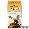 Twinings lemon and ginger envelope tea bag