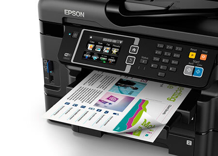 Epson WorkForce WF-3640DTWF Business Colour Inkjet Wireless Multifunction Printer